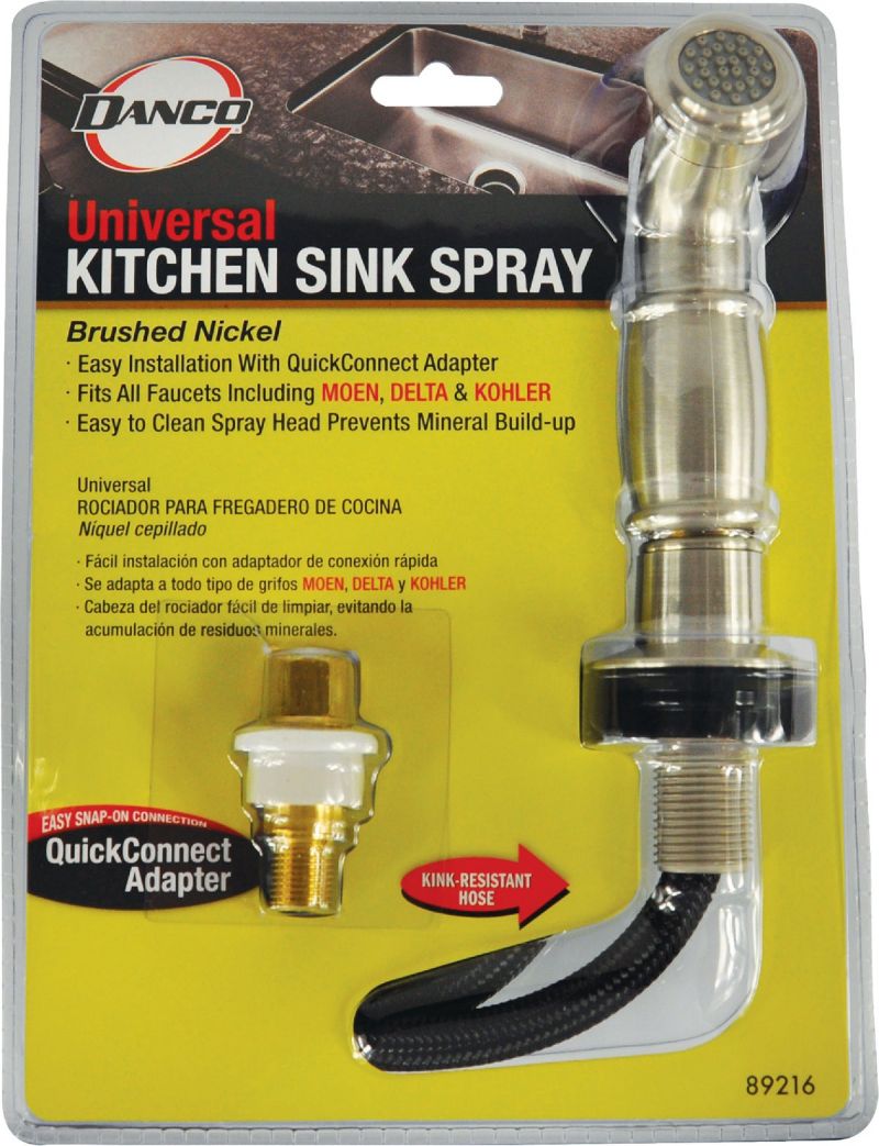 Chrome 88814 DANCO Kitchen Sink Spray Hose and Head 1-Pack